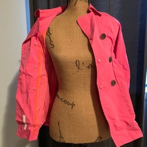 Girls' Pink CrewCuts Rain Jacket